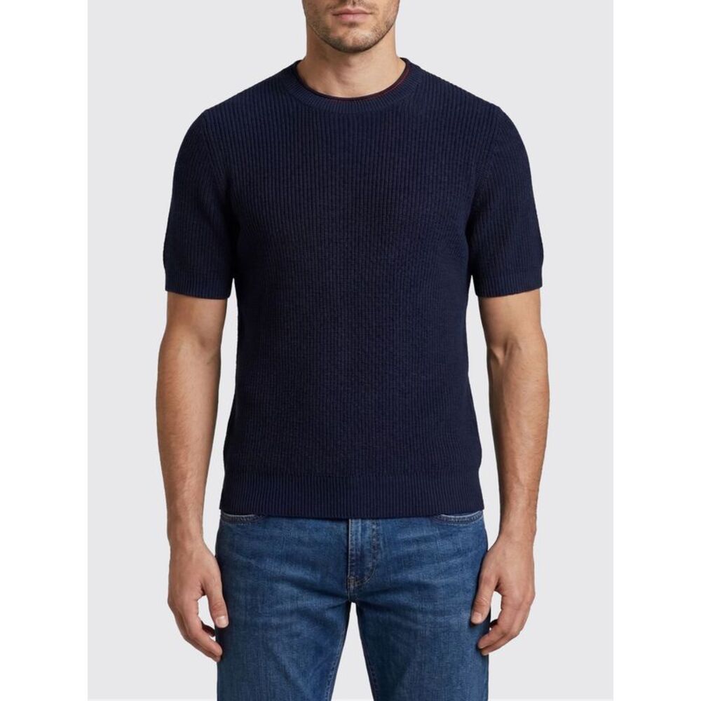 Brunello Cucinelli Sweater Men Navy